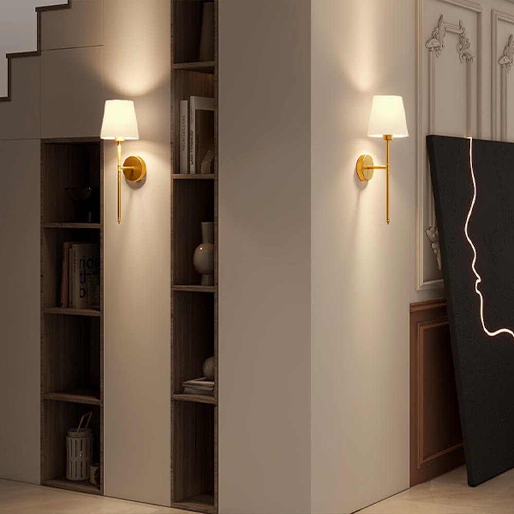 Battery Operated Wall Sconce with RGB Color Modes and Three Brightness Levels All Vera Mart