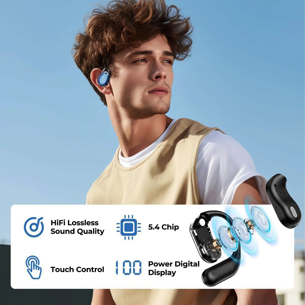 Translation Earbuds with 144 Language Support and Dual Microphone Noise Filtering All Vera Mart