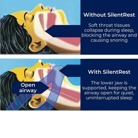 Adjustable Chin Strap with Jaw Support and Nasal Breathing Aid for Sleep All Vera Mart