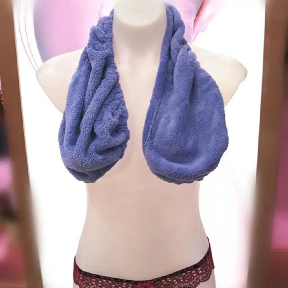 Terry Towel Bra with Adjustable Back and Breathable Terry Fabric, Light Support All Vera Mart