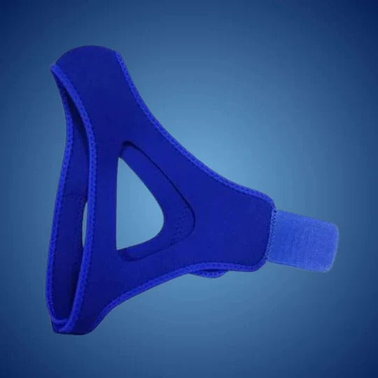 Adjustable Chin Strap with Jaw Support and Nasal Breathing Aid for Sleep All Vera Mart