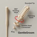 Rotating Nose Hair Trimmer with 360-Degree Head and Compact Handheld Design All Vera Mart