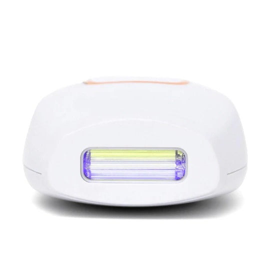 Handheld Light-Based Hair Removal Device with Skin Contact Activation and Rechargeable Battery All Vera Mart