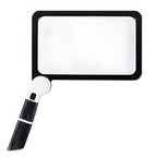 Rectangular Magnifying Glass with 48 LED Lights and 5x Magnification, Foldable Design All Vera Mart
