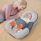 Inclined Infant Wedge Pillow with Breathable Cover and Anti-Rollover Design All Vera Mart