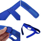 Adjustable Chin Strap with Jaw Support and Nasal Breathing Aid for Sleep All Vera Mart