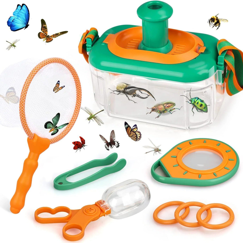 Insect Collection and Viewing Set with Net and Magnifying Viewer All Vera Mart