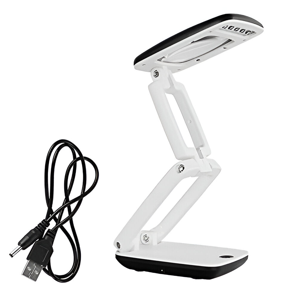Magnifying Floor Lamp with 3X Lens and 12 LED Lights for Reading All Vera Mart
