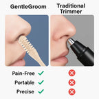 Rotating Nose Hair Trimmer with 360-Degree Head and Compact Handheld Design All Vera Mart