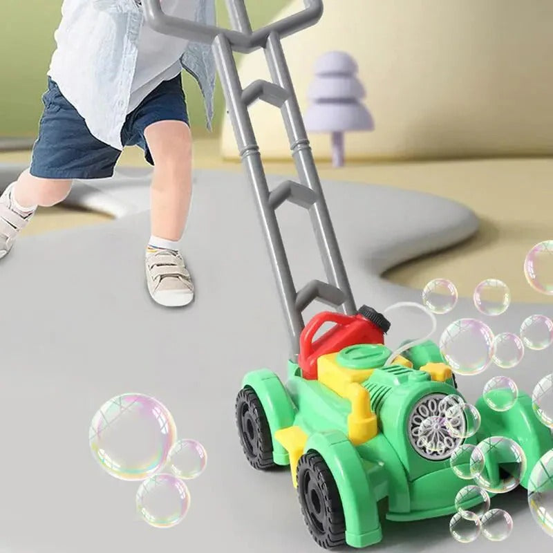 Bubble Mower Toy for Outdoor Active Play with Continuous Bubble Stream All Vera Mart