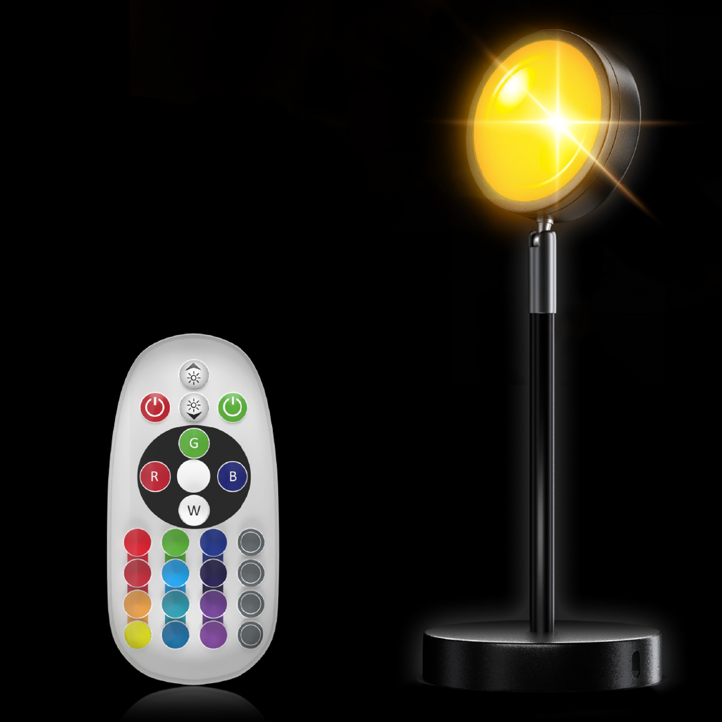 Smart Sunset Projection Lamp with App Control and Multiple Lighting Modes All Vera Mart