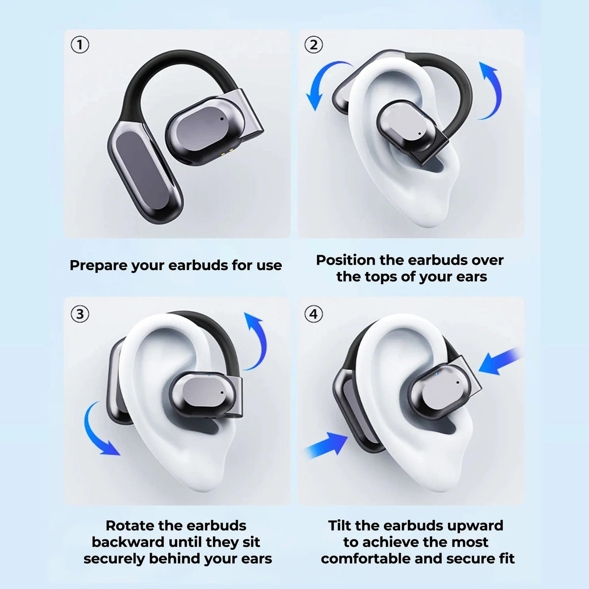 Translation Earbuds with 144 Language Support and Dual Microphone Noise Filtering All Vera Mart