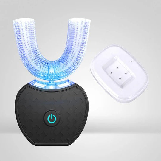 Electric Toothbrush with U-Shaped Head and 5000 Vibrations Per Minute, Rechargeable All Vera Mart