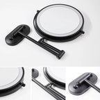 Wall Mount Magnifying Mirror with Dual 1x/3x Magnification and 3-Tone LED Lighting All Vera Mart