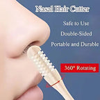 Rotating Nose Hair Trimmer with 360-Degree Head and Compact Handheld Design All Vera Mart