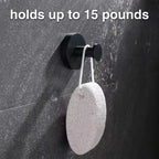 Suction Cup Hook with Locking Suction and 15 Lb Capacity, Reusable for Glass Tile Metal All Vera Mart