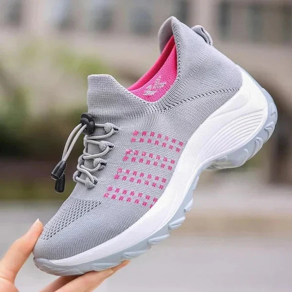 Ergonomic Sneakers with Shock Absorbing Sole and Breathable Mesh, Arch Support All Vera Mart