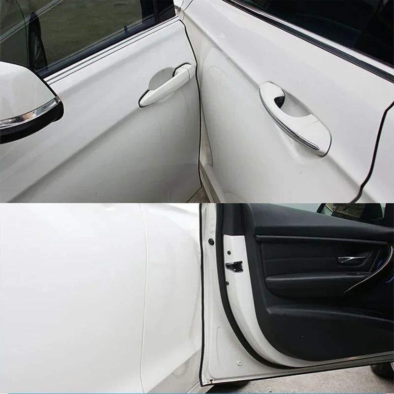 Door Edge Guard Strip with Heat Moldable Design and Press-On Grip, 16.4 Feet All Vera Mart