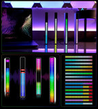 Sound Reactive RGB LED Light Bar with App Control and Music Sync All Vera Mart
