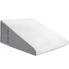 Memory Foam Wedge Pillow with Inclined Surface for Snoring and Reflux Relief All Vera Mart