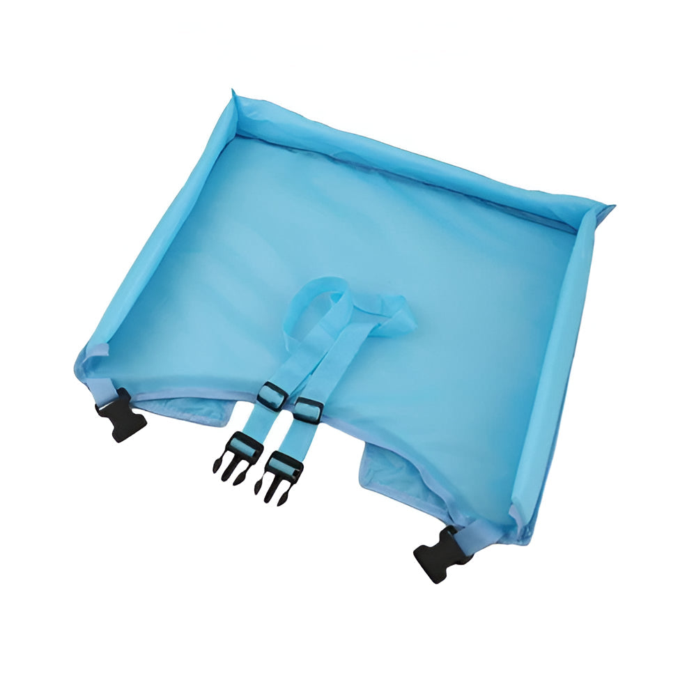 Kids Travel Tray with Foldable Foam Walls and Dual Side Pockets All Vera Mart