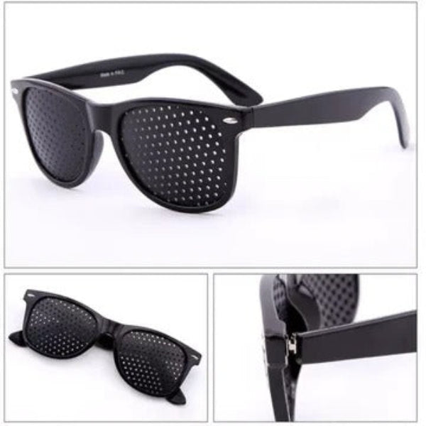 Pinhole Glasses with Multi-Row Aperture Pattern for Screen Focus All Vera Mart