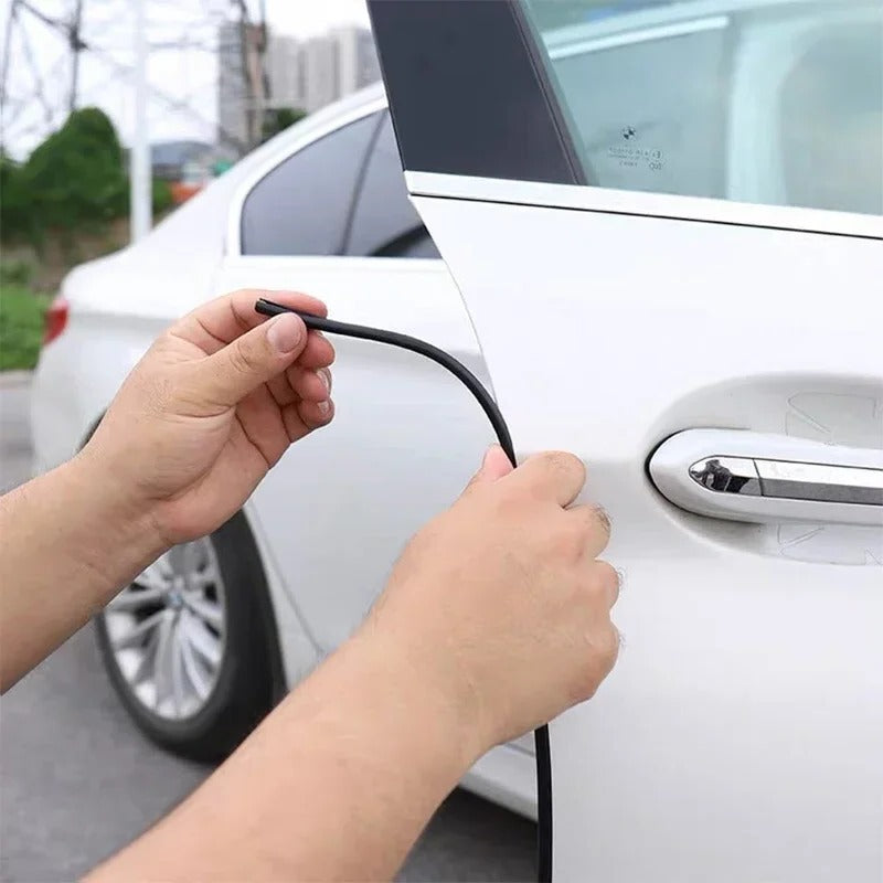 Door Edge Guard Strip with Heat Moldable Design and Press-On Grip, 16.4 Feet All Vera Mart