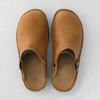 Orthopedic Slippers with Rocker Sole and Removable Insole, Open Back Design All Vera Mart