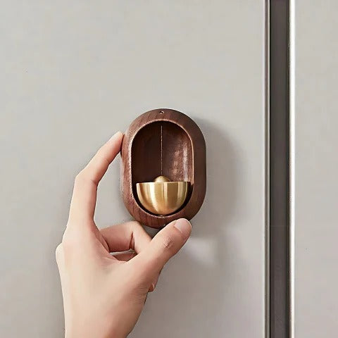 Door Activity Chime with Wooden Design and Dual Mounting Options All Vera Mart