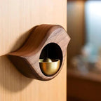 Door Activity Chime with Wooden Design and Dual Mounting Options All Vera Mart