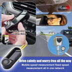 Laser Radar Warning Device with Solar Panel and Visual Alert for Bikes and Vehicles All Vera Mart