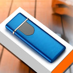 Windproof Electric Lighter with Rechargeable Battery and Universal Charging Port All Vera Mart