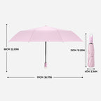 Automatic Opening Umbrella with 360 Rotating Handle and Built-In Hook All Vera Mart