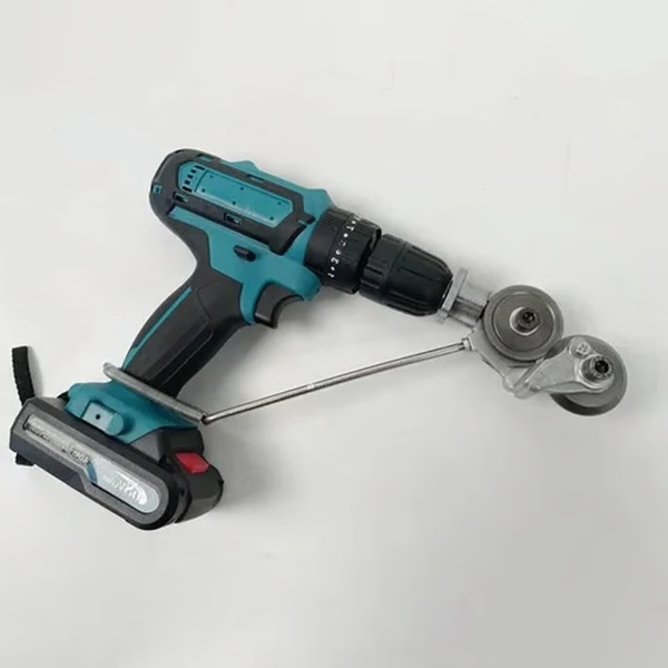 Drill Chuck Metal Sheet Cutter with Clean Edge Design All Vera Mart
