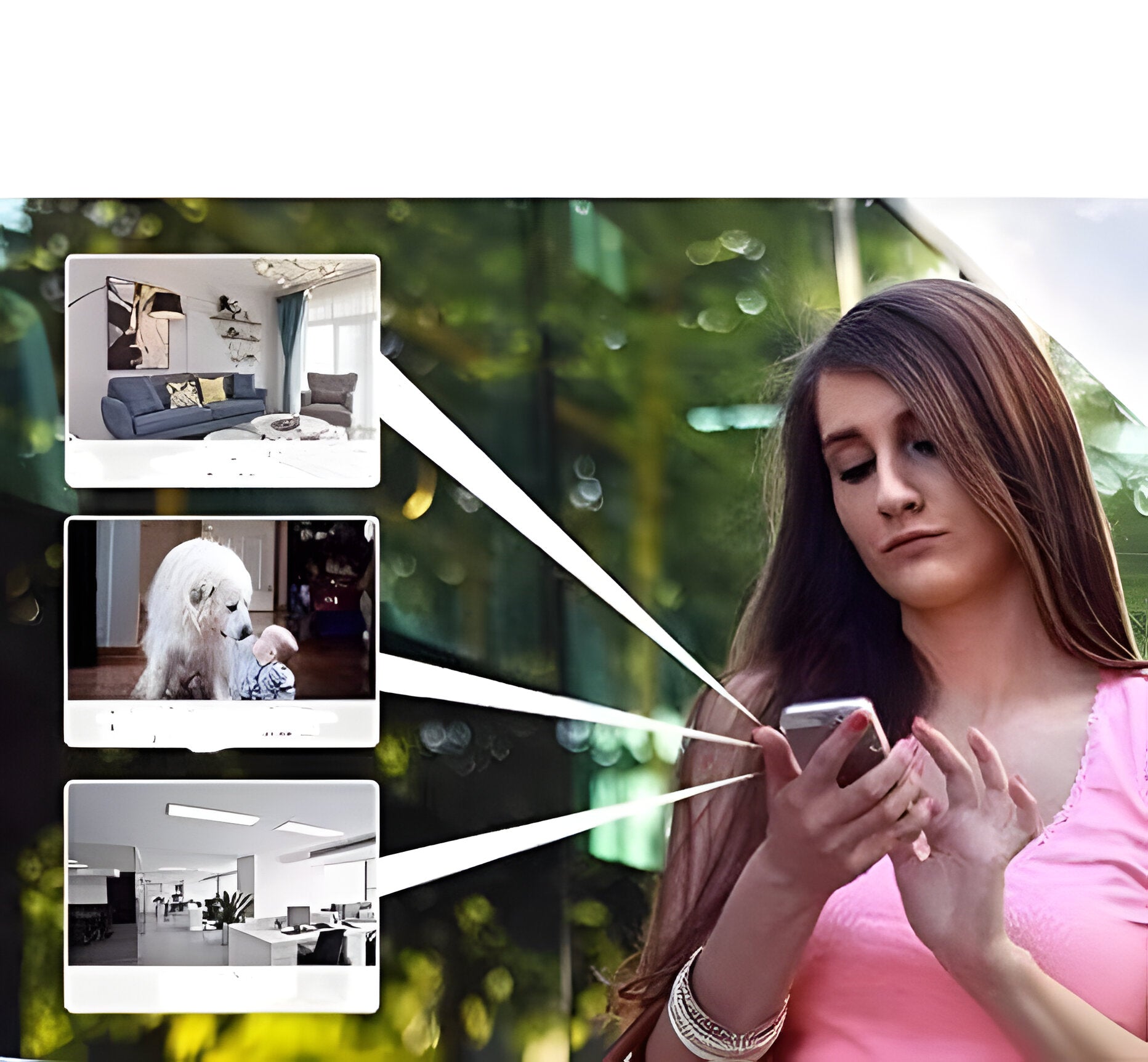 Wireless Security Camera with 1080p Night Vision and Motion Alerts All Vera Mart