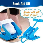 Compression Sock Helper with Extended Reach Handle and Snap Lock Hinge All Vera Mart