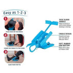 Compression Sock Helper with Extended Reach Handle and Snap Lock Hinge All Vera Mart