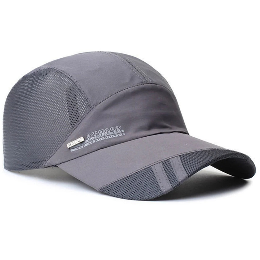 Moisture-Wicking Sports Cap with Breathable Mesh and Adjustable Strap All Vera Mart