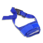 Breathable Mesh Dog Muzzle with Adjustable Strap and Bite Prevention, Five Sizes All Vera Mart