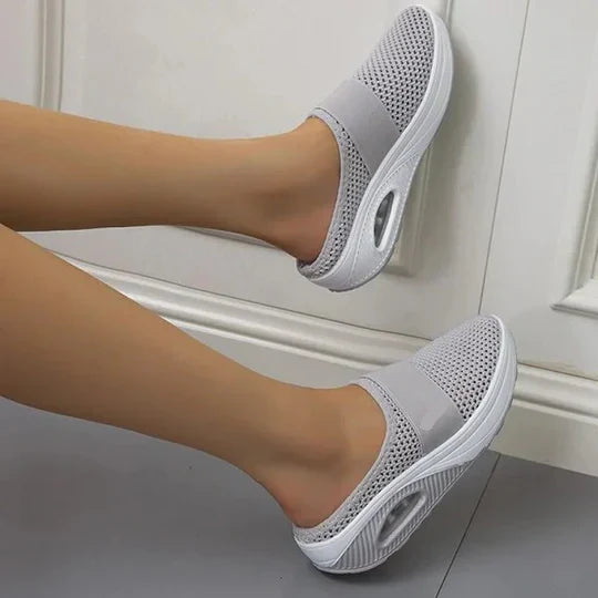Wedge Sandals with Arch Support and Mesh Upper for Extended Walking All Vera Mart