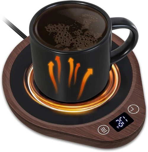 Beverage Warmer with Three Temperature Settings and Adjustable Timer All Vera Mart