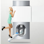 Wall Mount Toothbrush Sterilizer with Motion Sensor Dispenser and UV Sanitizer for 5 Brushes All Vera Mart