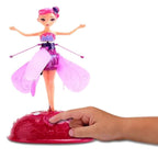 Hand Controlled Flying Fairy with Glowing Wings and Rechargeable Battery All Vera Mart