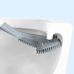 Toilet Brush with Self-Rinsing System and Sealed Storage Base All Vera Mart