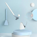 Toilet Brush with Self-Rinsing System and Sealed Storage Base All Vera Mart