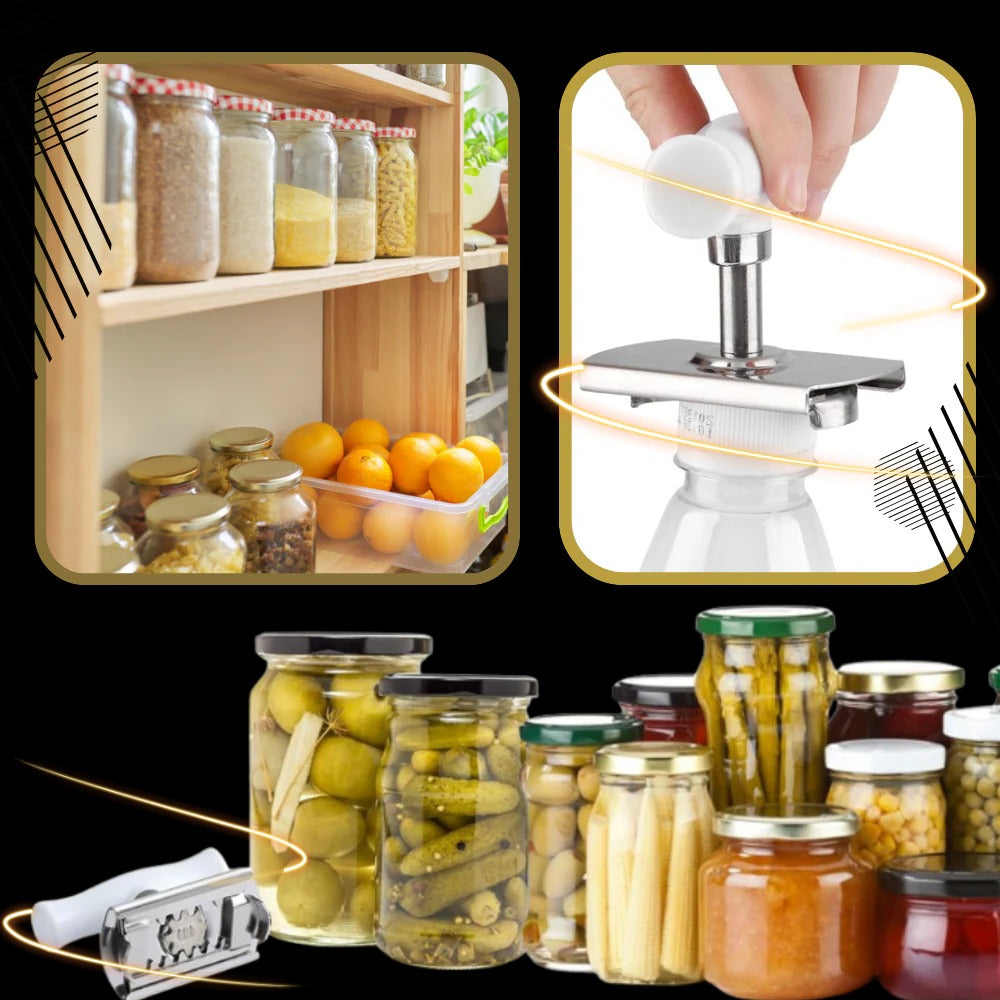 Universal Jar Lid Opener with Palm-Shaped Handle and Non-Slip Grip All Vera Mart