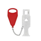 Portable Door Latch Lock with Tool Free Installation and Travel Size All Vera Mart