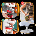 Universal Jar Lid Opener with Palm-Shaped Handle and Non-Slip Grip All Vera Mart