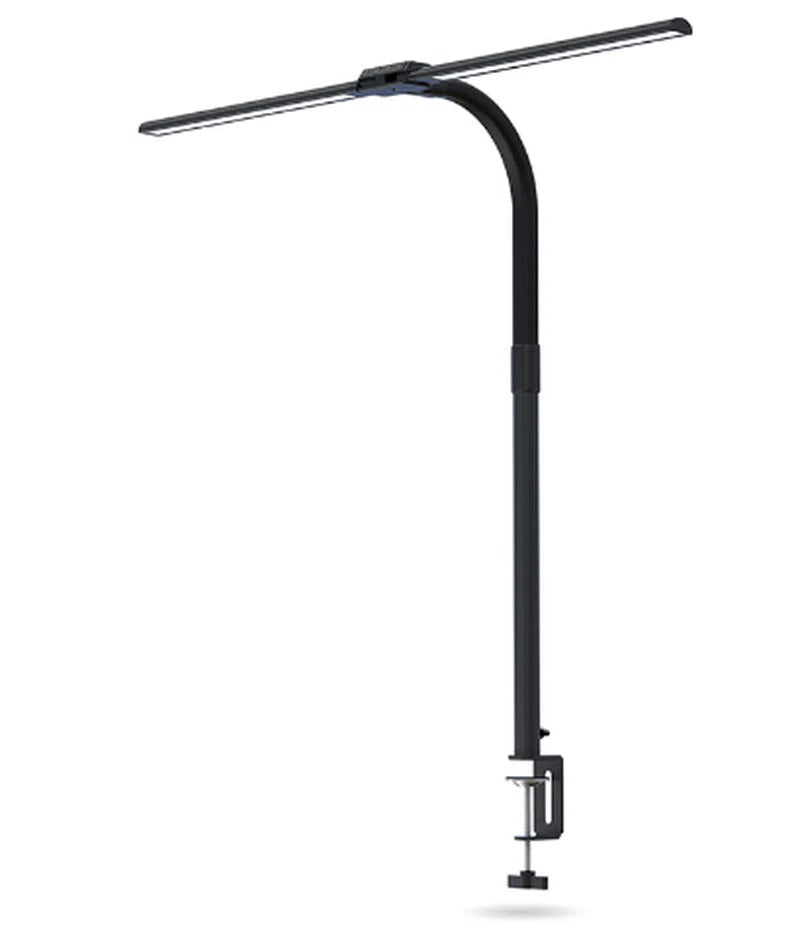 Dual Head LED Desk Lamp with Adjustable Arms and Touch Control, 2700K-6000K All Vera Mart