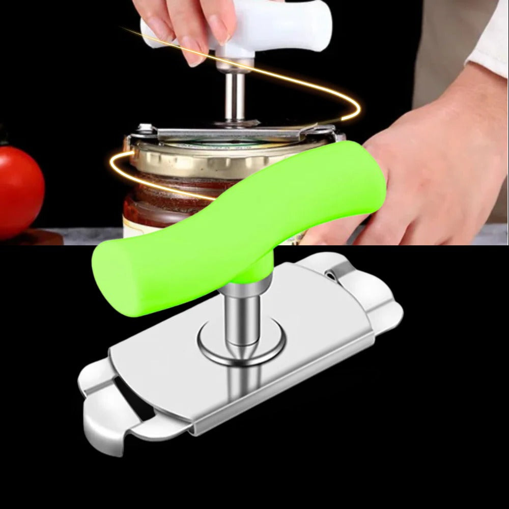 Universal Jar Lid Opener with Palm-Shaped Handle and Non-Slip Grip All Vera Mart